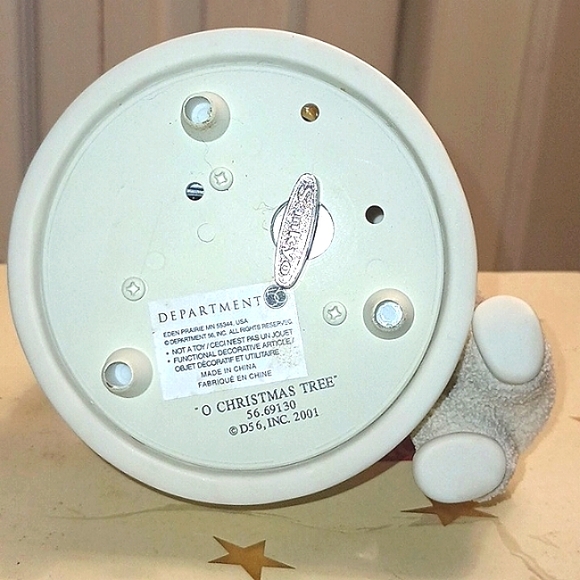 Snowbabies Dept 56 O Christmas Tree Music Box 2001 - Picture 9 of 10